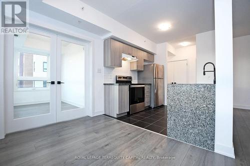 212 - 6 Spice Way, Barrie, ON - Indoor Photo Showing Kitchen With Stainless Steel Kitchen