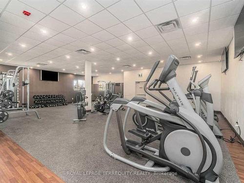 703-299 Mill Rd, Toronto, ON - Indoor Photo Showing Gym Room