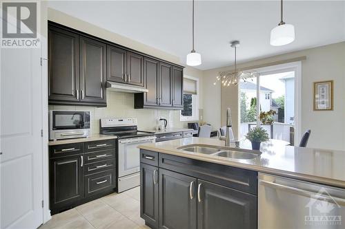 128 Lily Pond Street, Ottawa, ON - Indoor Photo Showing Kitchen With Double Sink