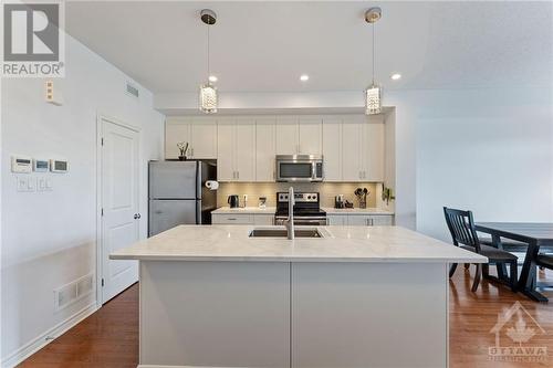 105 Chaperal Private, Ottawa, ON - Indoor Photo Showing Kitchen With Upgraded Kitchen