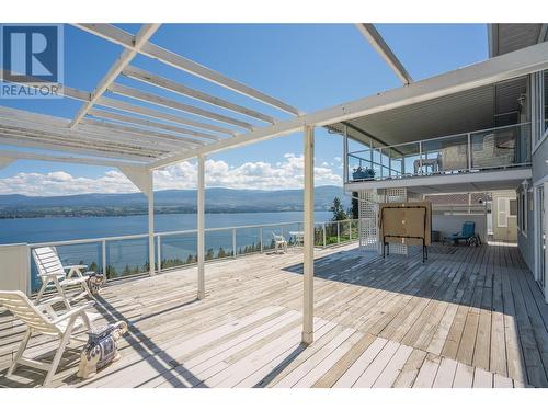 2781 Lakeview Road, Kelowna, BC - Outdoor With Body Of Water With Deck Patio Veranda With View