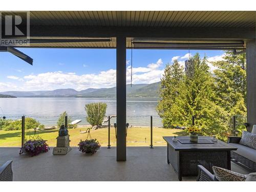 5581 Eagle Bay Road Unit# 8, Eagle Bay, BC - Outdoor With Body Of Water With Deck Patio Veranda With View