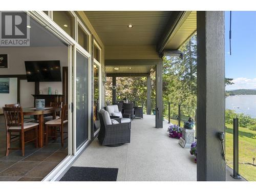 5581 Eagle Bay Road Unit# 8, Eagle Bay, BC - Outdoor With Body Of Water With Deck Patio Veranda With Exterior