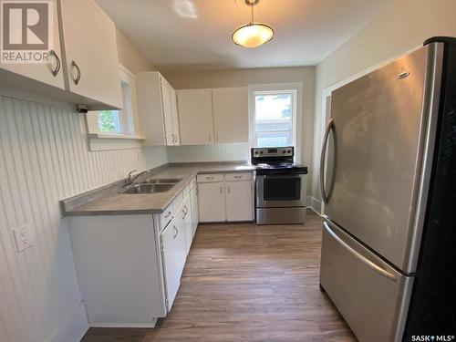 1205 Wallace Street, Regina, SK - Indoor Photo Showing Kitchen With Double Sink