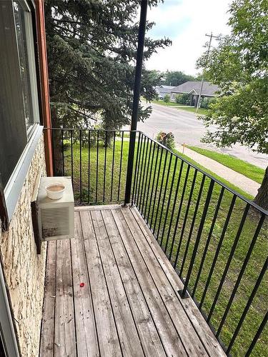 1262 6Th Street, Brandon, MB - Outdoor With Deck Patio Veranda