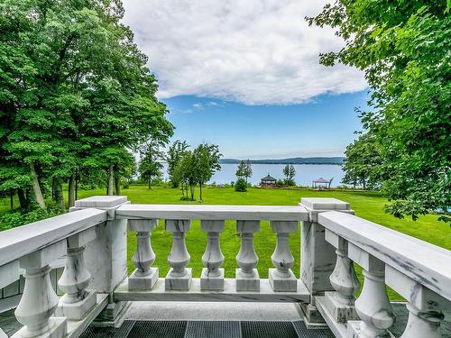 Balcony - 545 Ch. Monk, Montréal (L'Île-Bizard/Sainte-Geneviève), QC - Outdoor With Body Of Water With Deck Patio Veranda