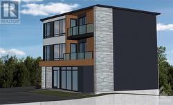 Rendering of approved triplex - 