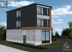 Rendering of approved triplex - 