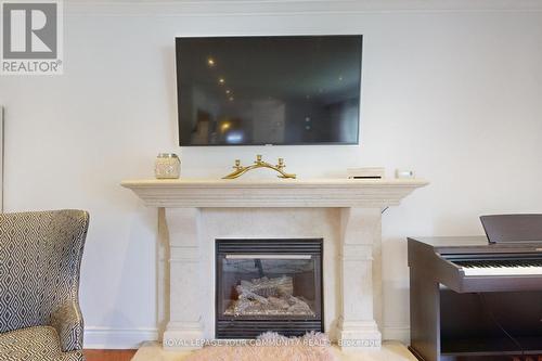 191 Maxome Avenue, Toronto, ON - Indoor Photo Showing Living Room With Fireplace