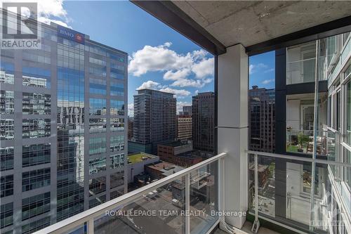 1606 - 199 Slater Street, Ottawa, ON - Outdoor With Balcony