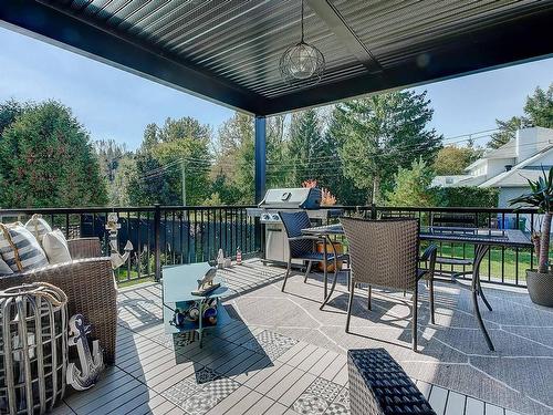 Patio - 412  - B Rue Principale, Saint-Basile-Le-Grand, QC - Outdoor With Deck Patio Veranda With Exterior