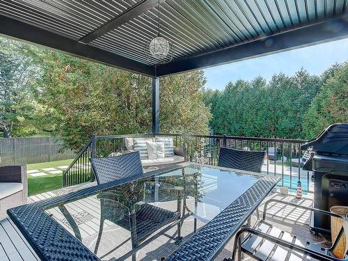 Patio - 412  - B Rue Principale, Saint-Basile-Le-Grand, QC - Outdoor With Deck Patio Veranda With Exterior