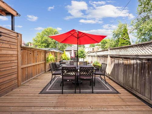 706 Manning Ave, Toronto, ON - Outdoor With Deck Patio Veranda With Exterior