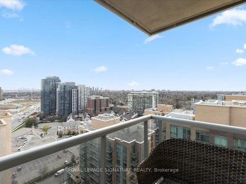 2106-5 Michael Power Pl, Toronto, ON - Outdoor With Balcony With View