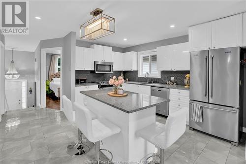 2445 Trappers Avenue, Windsor, ON - Indoor Photo Showing Kitchen With Upgraded Kitchen