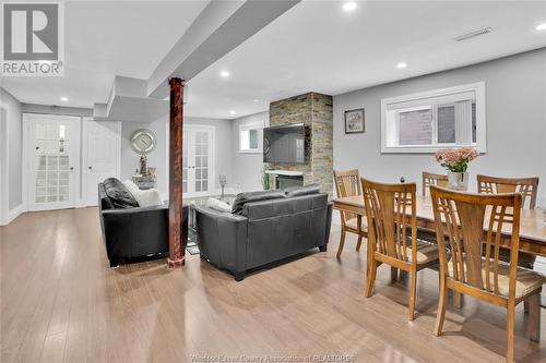 2445 Trappers Avenue, Windsor, ON - Indoor With Fireplace