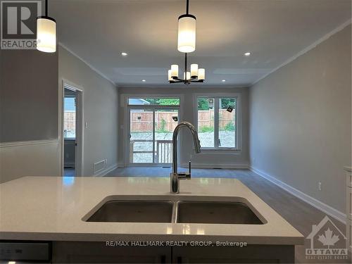 1539 Flanders Road, Brockville, ON - Indoor Photo Showing Kitchen With Double Sink