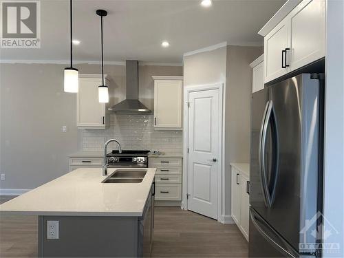 1539 Flanders Road, Brockville, ON - Indoor Photo Showing Kitchen With Double Sink With Upgraded Kitchen