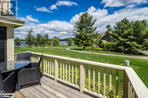 3876 Muskoka 118 Road Unit# Sandfield 6 W5, Port Carling, ON - Outdoor With Deck Patio Veranda