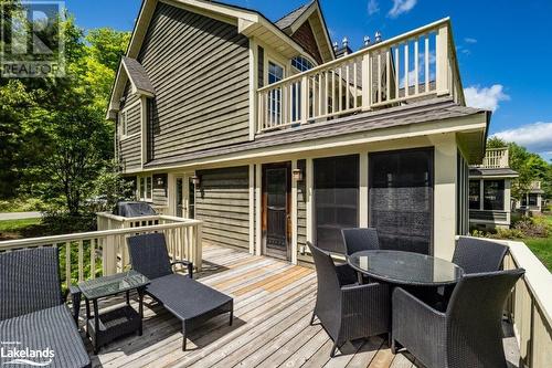 3876 Muskoka 118 Road Unit# Sandfield 6 W5, Port Carling, ON - Outdoor With Deck Patio Veranda With Exterior