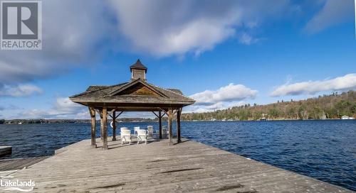 Dock with a view - 3876 Muskoka 118 Road Unit# Sandfield 6 W5, Port Carling, ON - Outdoor With Body Of Water With View