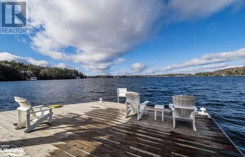 Dock - 3876 Muskoka 118 Road Unit# Sandfield 6 W5, Port Carling, ON - Outdoor With Body Of Water With View