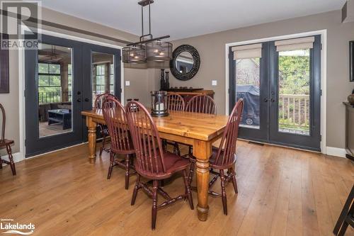 3876 Muskoka 118 Road Unit# Sandfield 6 W5, Port Carling, ON - Indoor Photo Showing Dining Room