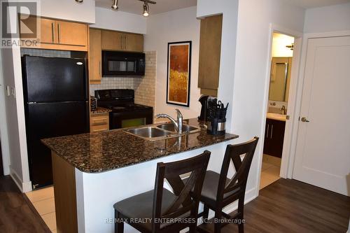 517 - 20 Blue Jays Way, Toronto, ON - Indoor Photo Showing Kitchen With Double Sink