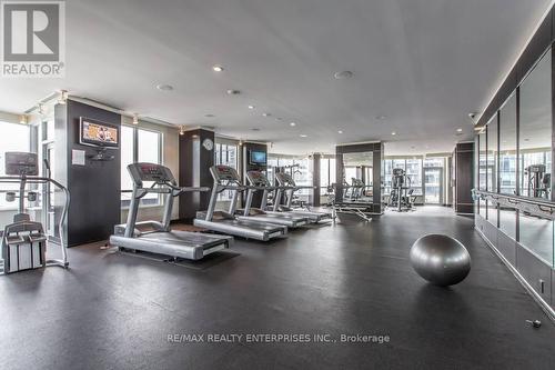 517 - 20 Blue Jays Way, Toronto, ON - Indoor Photo Showing Gym Room