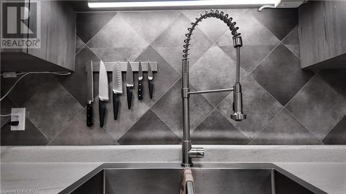 210 8Th Street, Hanover, ON - Indoor Photo Showing Kitchen With Double Sink