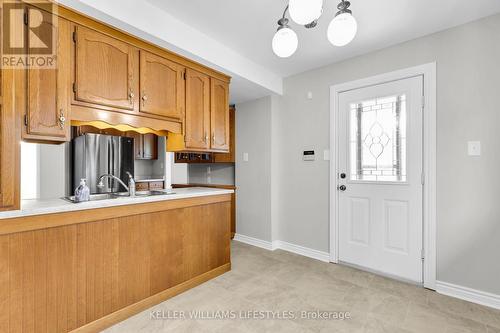 Kitchen Addition for eating area - 39 Oneida Road, London, ON - Indoor Photo Showing Kitchen