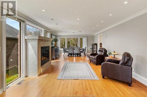 21430 Lynn Drive, Wheatley, ON - Indoor Photo Showing Other Room With Fireplace