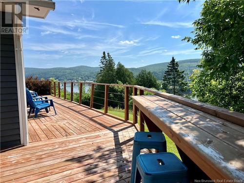 19 Riverview Street, Perth-Andover, NB - Outdoor With Deck Patio Veranda With View With Exterior