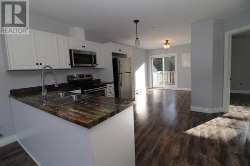 299A - 299B North River Road, North River, NL - Indoor Photo Showing Kitchen With Double Sink