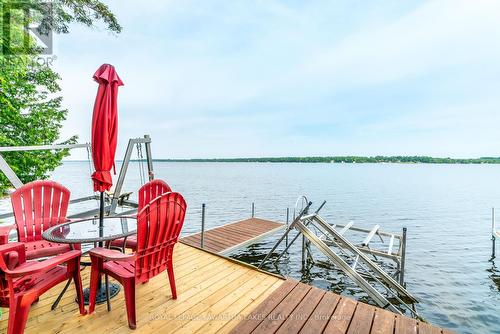 11 First Street, Kawartha Lakes (Dunsford), ON - Outdoor With Body Of Water With Deck Patio Veranda