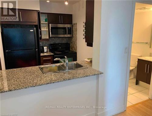 1017 - 20 Blue Jays Way, Toronto, ON - Indoor Photo Showing Kitchen With Double Sink