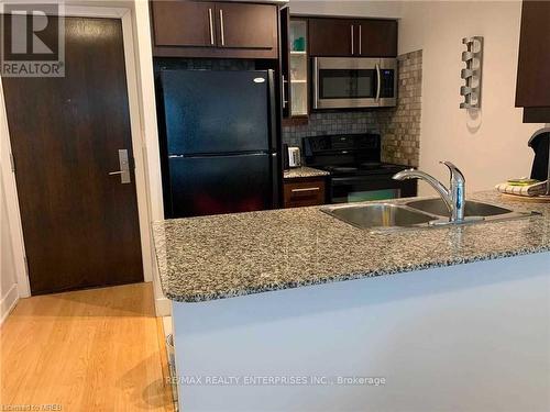 1017 - 20 Blue Jays Way, Toronto, ON - Indoor Photo Showing Kitchen With Double Sink