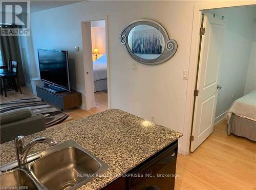 1017 - 20 Blue Jays Way, Toronto, ON - Indoor Photo Showing Kitchen With Double Sink