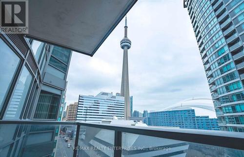 1017 - 20 Blue Jays Way, Toronto, ON - Outdoor With Balcony