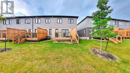 8 Pony Way, Kitchener, ON - Outdoor With Deck Patio Veranda With Backyard With Exterior