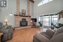 18428 County Road 2 Road, Cornwall, ON  - Indoor Photo Showing Living Room With Fireplace 