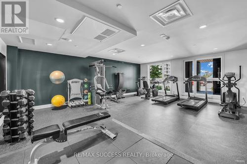312 - 50 Kaitting Trail, Oakville, ON - Indoor Photo Showing Gym Room