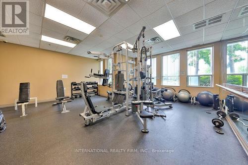 808 - 4850 Glen Erin Drive, Mississauga, ON - Indoor Photo Showing Gym Room