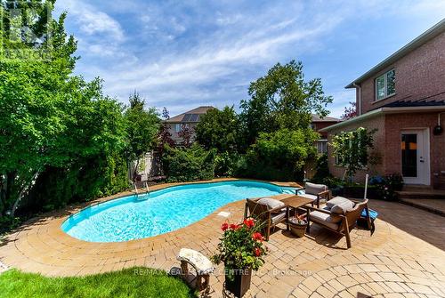 1387 Ferncrest Road, Oakville, ON - Outdoor With In Ground Pool With Backyard