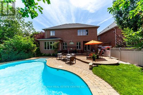 1387 Ferncrest Road, Oakville, ON - Outdoor With In Ground Pool With Deck Patio Veranda With Backyard With Exterior