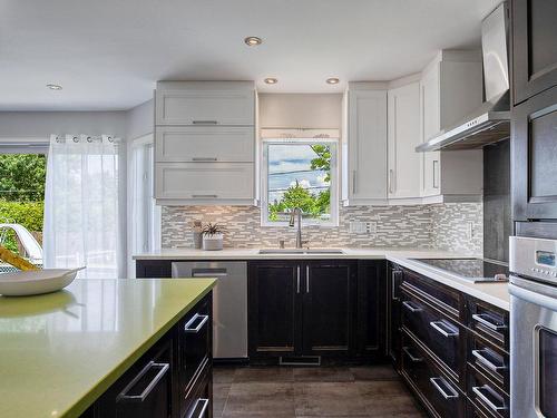 Kitchen - 116 Rue Perron, Saint-Basile-Le-Grand, QC - Indoor Photo Showing Kitchen With Double Sink With Upgraded Kitchen