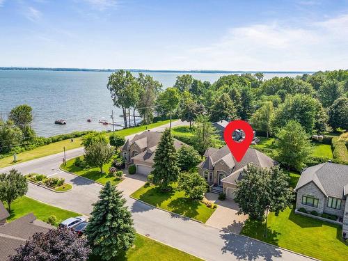 Aerial photo - 4 Place Anne-Hébert, Notre-Dame-De-L'Île-Perrot, QC - Outdoor With Body Of Water With View