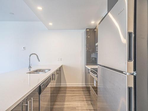 Kitchen - 809-8125 Boul. St-Laurent, Brossard, QC - Indoor Photo Showing Kitchen With Double Sink