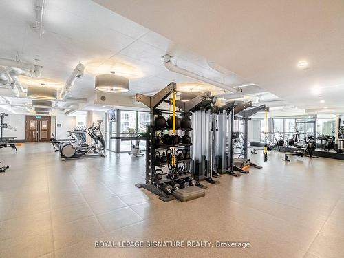 1205-38 Iannuzzi St, Toronto, ON - Indoor Photo Showing Gym Room