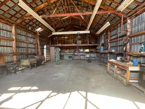 9270 North Fork Rd, Grand Forks, BC - Indoor Photo Showing Garage